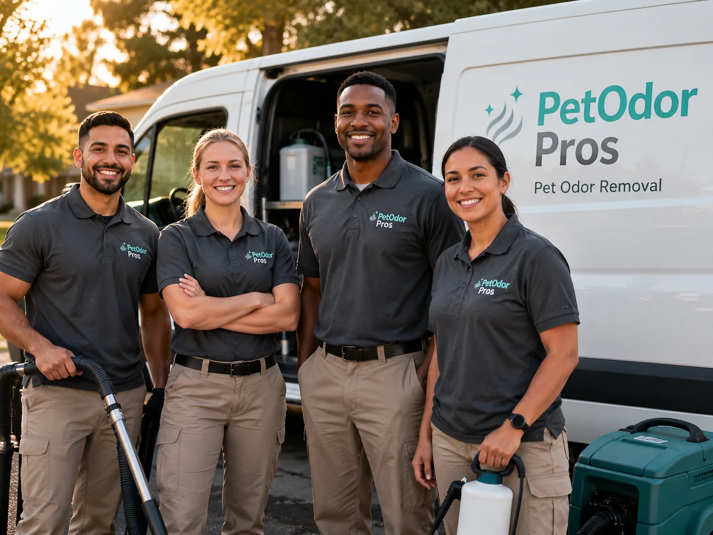 Pet Odor Removal team serving Oak Hill, OH